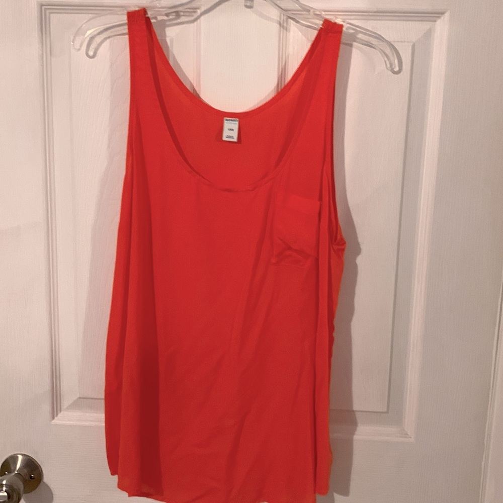 Ladies bright Orange Sun Top
